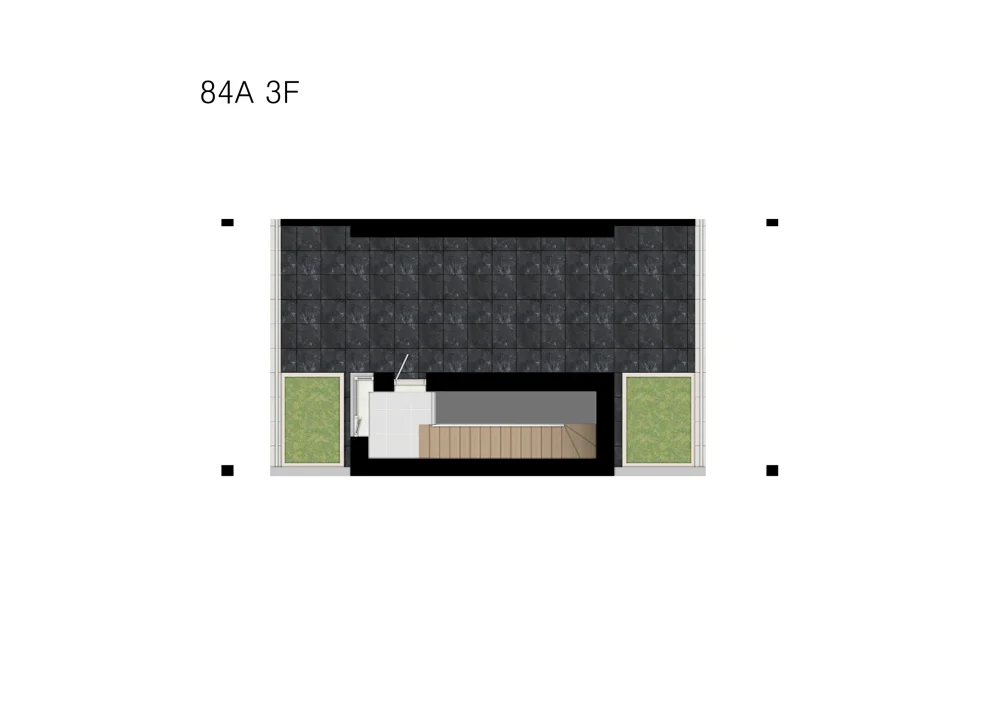 84A 3층 평면도